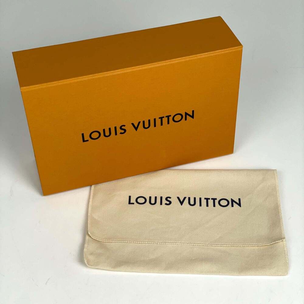 LOUIS VUITTON Authentic Brown Monogram Pochette Pouch - Picture 6 of 6